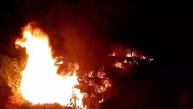 Photo of टाटा शोरुम सर्विस सेंटर में लगी भयंकर आग, जलकर खाक हुई कई वाहन, मौके पर पहुंची दमकल की गाड़ियां
